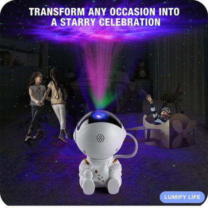 Galaxy Star Projector LED Night Light Starry Sky Astronaut